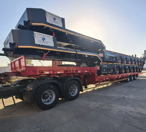 Heavy Duty Low Bed Semi Trailer