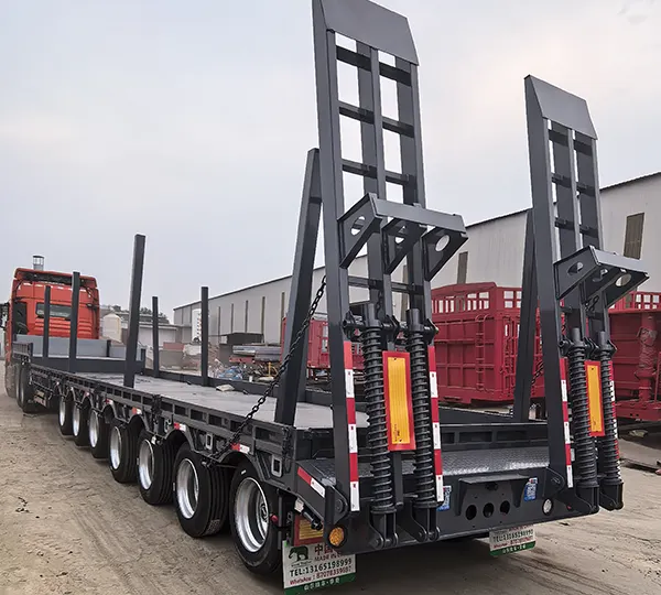 Low Bed Semi Trailer