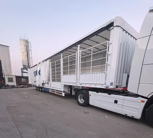 Curtain Side Semi Trailer