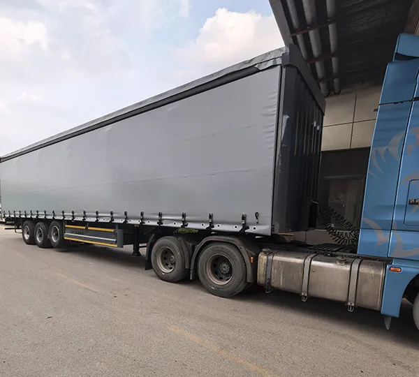 3 Axle Curtain Side Trailer