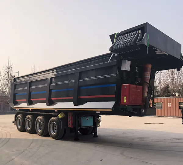 4 Axle Dump Semi Trailer