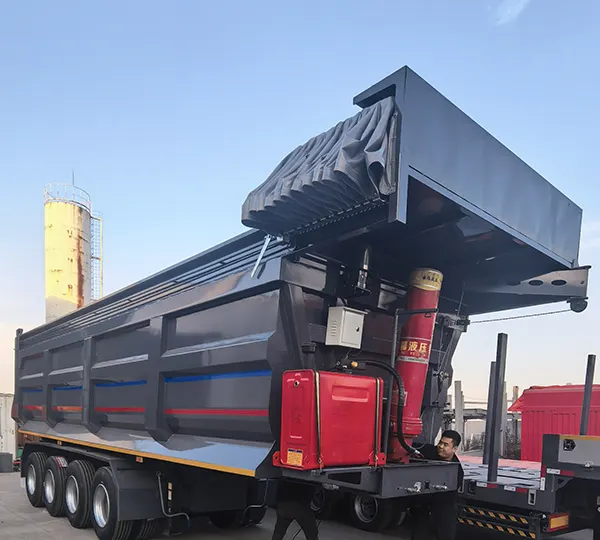 Rear Tipper Semi-trailer