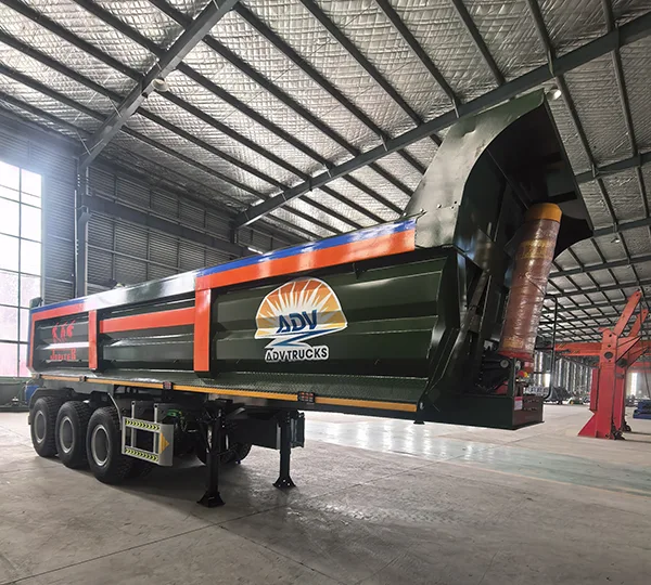 Heavy Duty Rear Dump Semi Trailer
